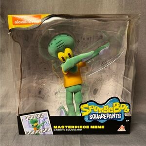 Dabbing Squidward Masterpiece Meme figurine